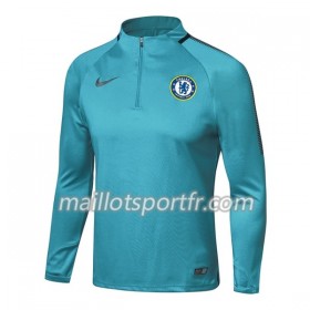 Chelsea Ensemble Sweat d'entrainement 2017/2018 Ljus Bleu